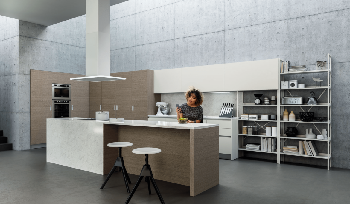 Table intégrée cuisine